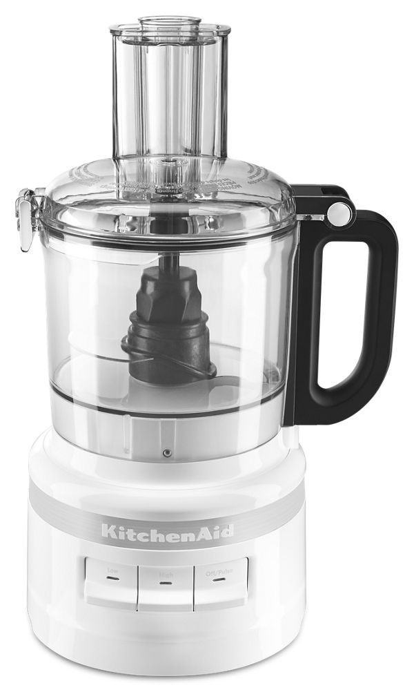 KitchenAid® Refurbished 7-Cup Food Processor Bundle in White, RKFP0718WH