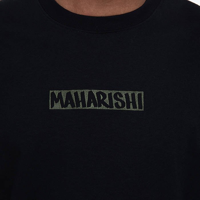 Maharishi Insignia Longsleeve T-Shirt 9306 BLACK thumbnail