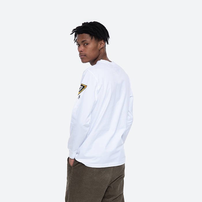 Maharishi Insignia Longsleeve T-Shirt 9306 WHITE thumbnail