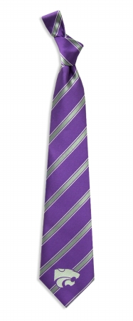 Men's Kansas State Wildcats Woven Poly Tie