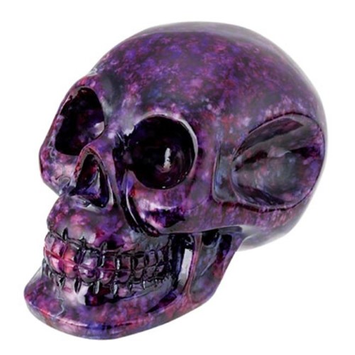 6249 Crystal Skull Multi Purple - C-36