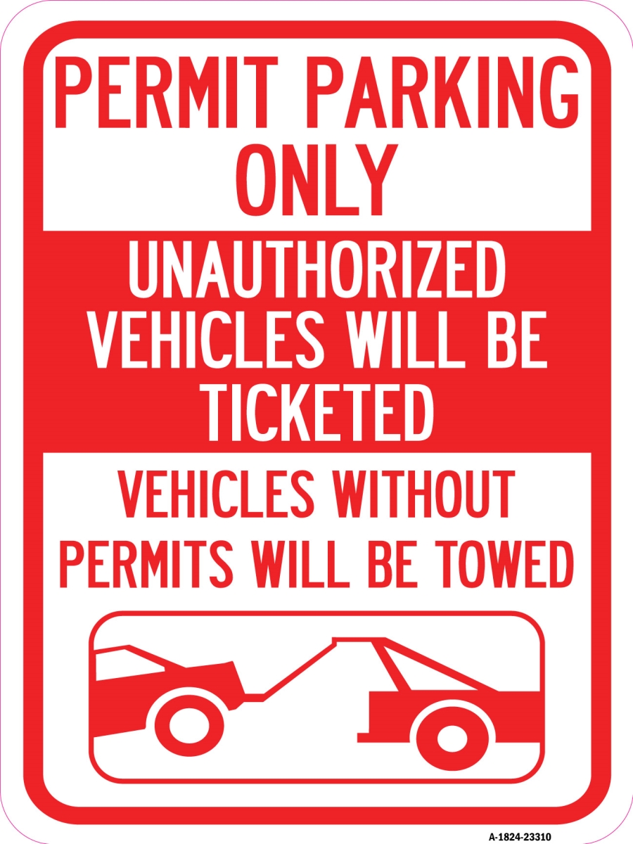 Permit Parking Unauthorized Vehicles Ticketed Vehicles W/o Permits W Alum, 18