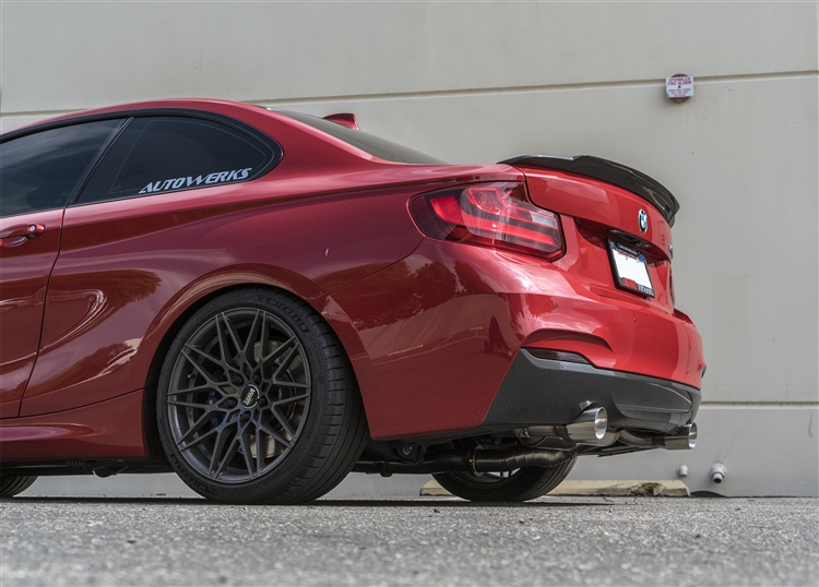 ARK SM0322-0114G GRIP Stainless Catback Exhaust with Polished Tip BMW M235i F22 N55 2014-2016