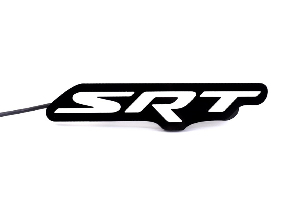 X Lume 300srt-W Chrysler 300 3D Illuminated SRT Emblems for 12-14 Chrysler 300 White