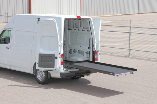 CargoGlide CG1500XL-9546-LP Slide Out Cargo Tray 1500 LB Capacity 100 Percent Extension for Most 8FT Service Bodies CargoGlide CG1500XL-9546-LP
