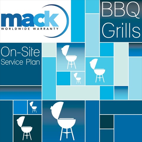 Mack Warranty 1128 3 Year, BBQ Grill, Major Appliances Warranty Under 500 Dollars