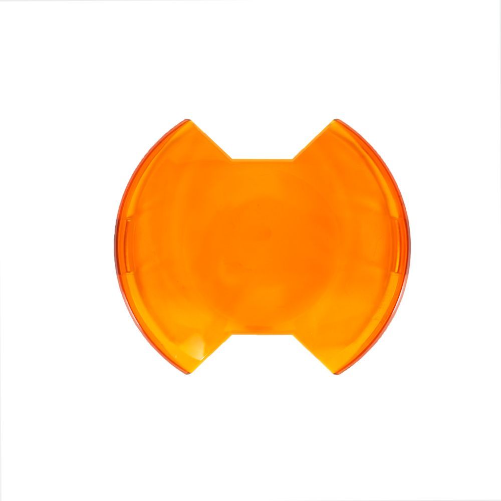 KC HiLites 6-Inch SlimLite LED Light Shield Amber