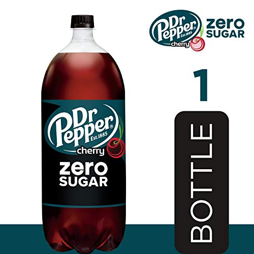 Dr Pepper Zero Sugar Cherry Cola Soda Pop  2 L  Bottle thumbnail
