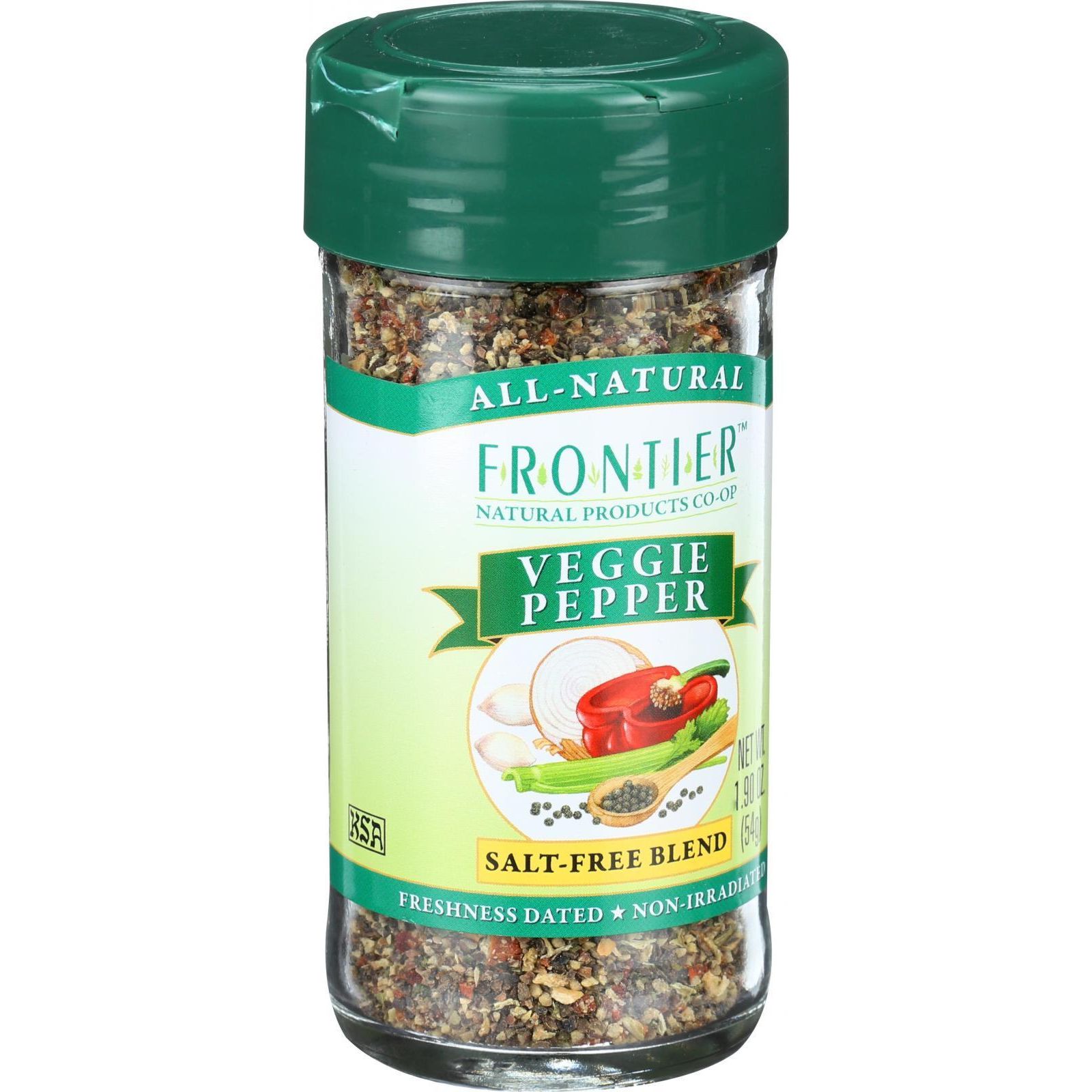 Frontier Co-Op Veggie Pepper Seasoning -- 1.9 oz