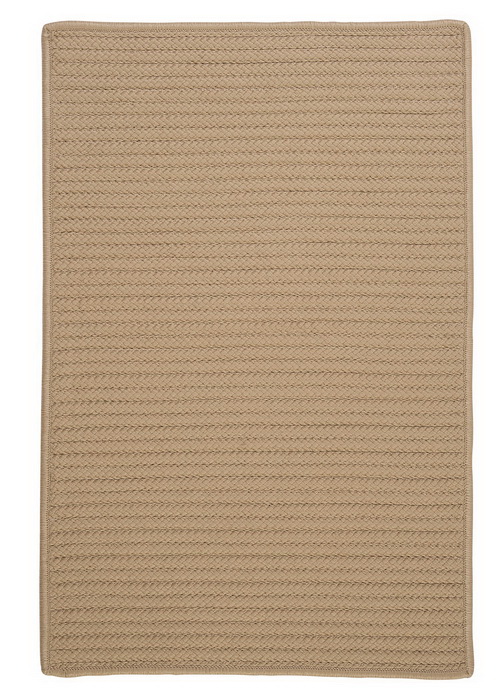Simple Home Solid Rug by Colonial Mills in Sand (Size 2'W X 4'L)