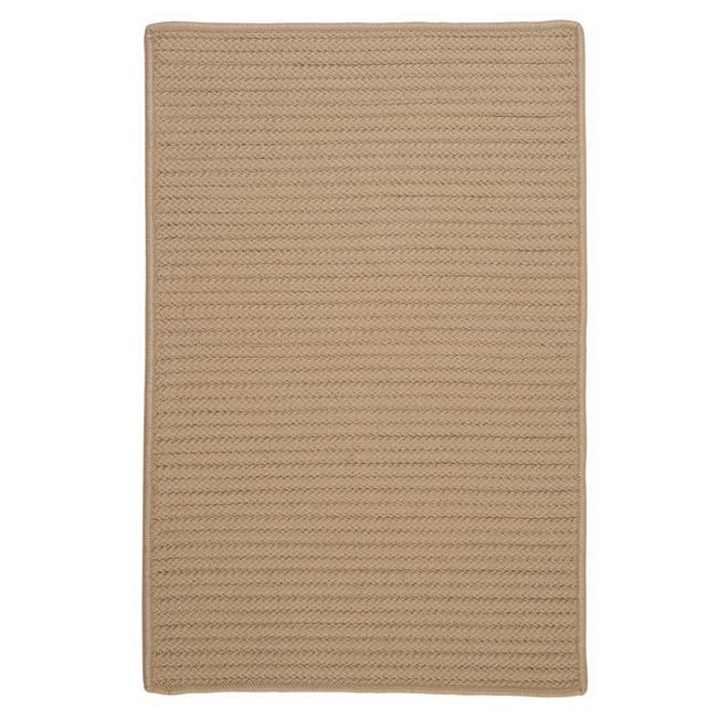 Simple Home Solid Rug by Colonial Mills in Sand (Size 2'W X 3'L)