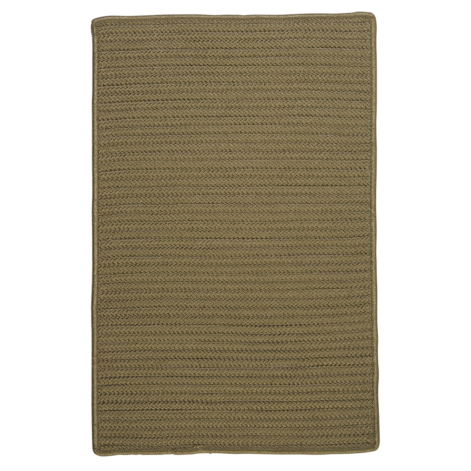 Simple Home Solid Rug by Colonial Mills in Wood (Size 2'W X 6'L)