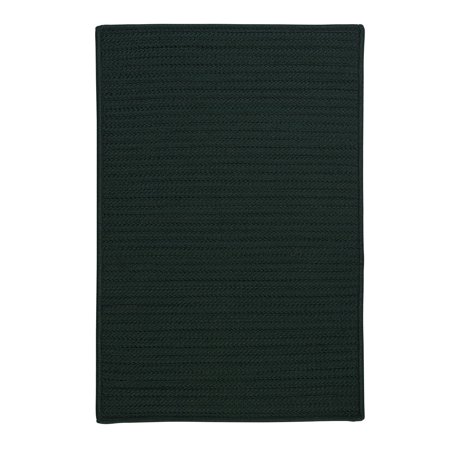 Simple Home Solid Rug by Colonial Mills in Dark Green (Size 3'W X 5'L)