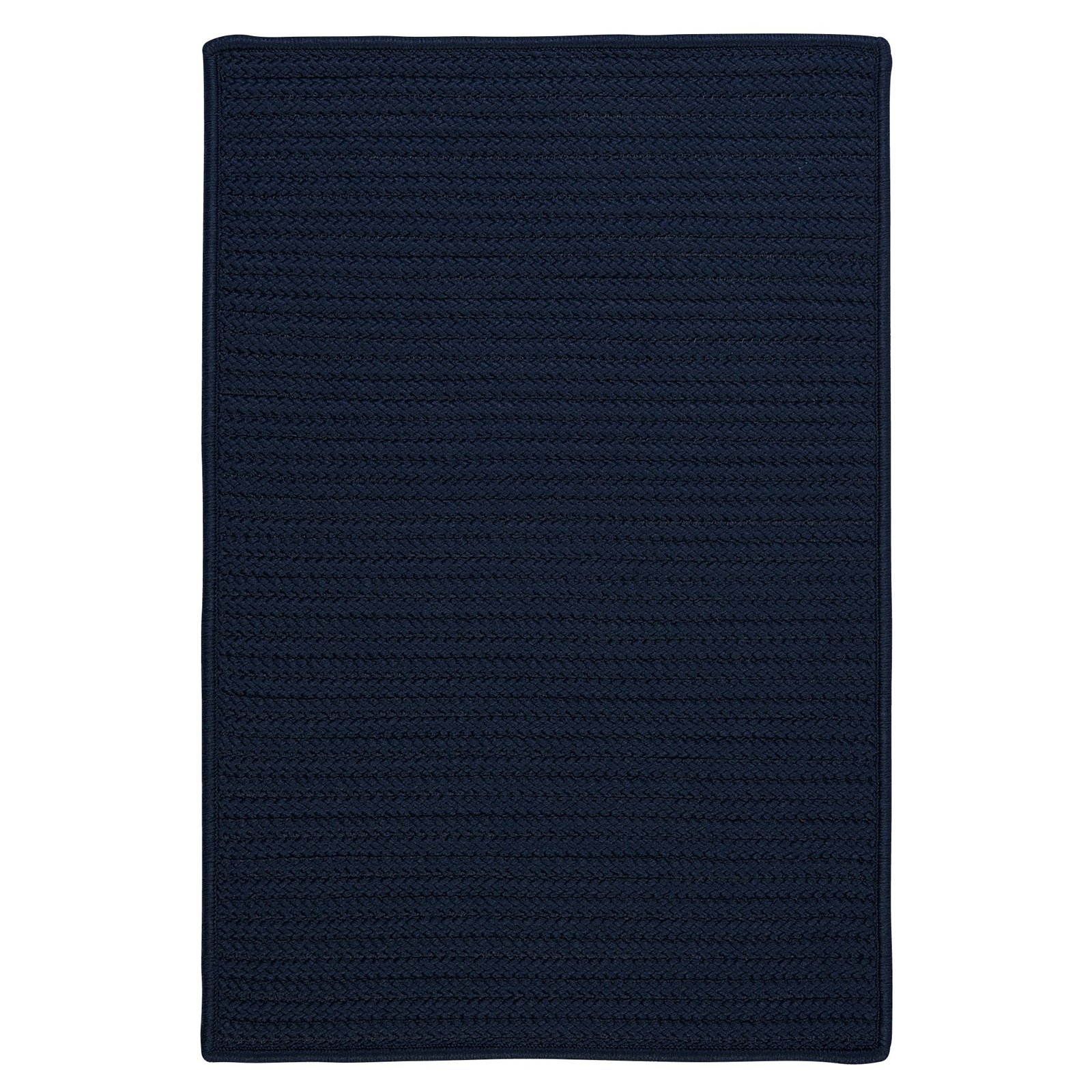 Simple Home Solid Rug by Colonial Mills in Navy (Size 3'W X 5'L)