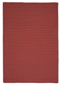 Simple Home Solid Rug by Colonial Mills in Terracotta (Size 2'W X 10'L)