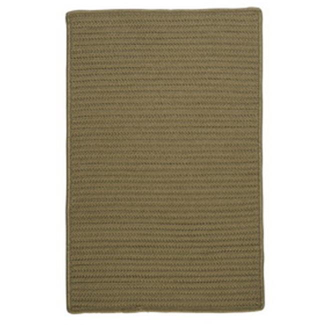 Simple Home Solid Rug by Colonial Mills in Wood (Size 2'W X 10'L)