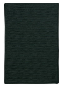 Simple Home Solid Rug by Colonial Mills in Dark Green (Size 2'W X 10'L)