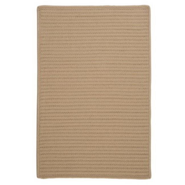 Simple Home Solid Rug by Colonial Mills in Sand (Size 2'W X 10'L)