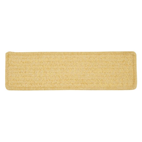 Colonial Mills Simple Chenille Stair Tread - 8 X 28 in. - Set of 13 Silken Rose