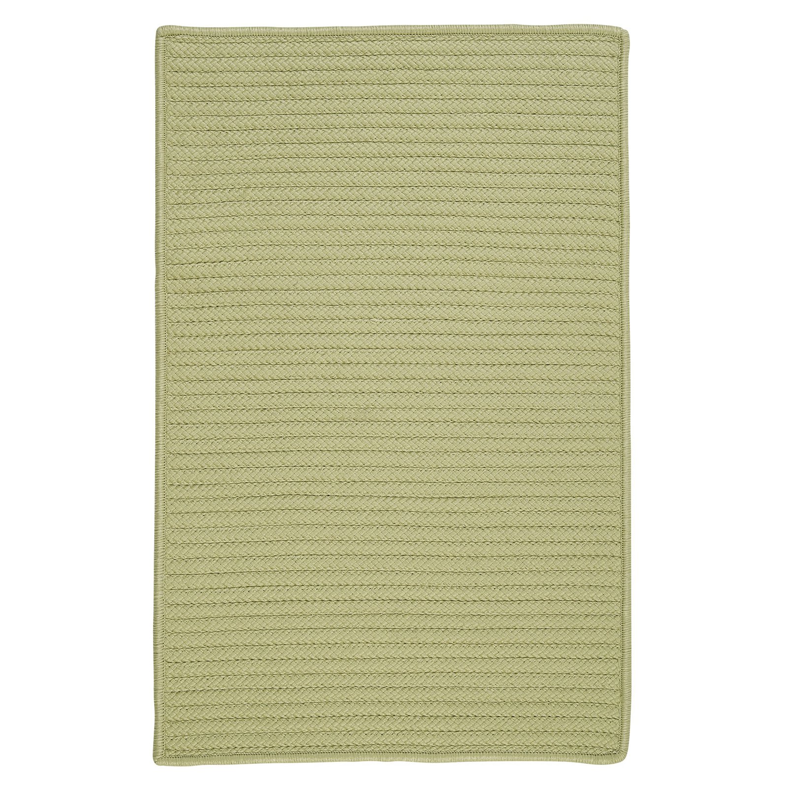 Simple Home Solid Rug by Colonial Mills in Celery (Size 7'W X 9'L)