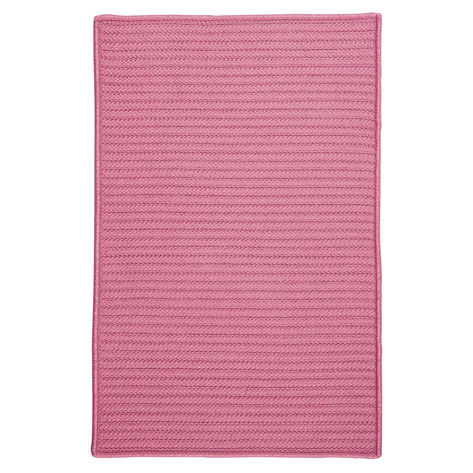 Simple Home Solid Rug by Colonial Mills in Pink (Size 8'W X 8'L)