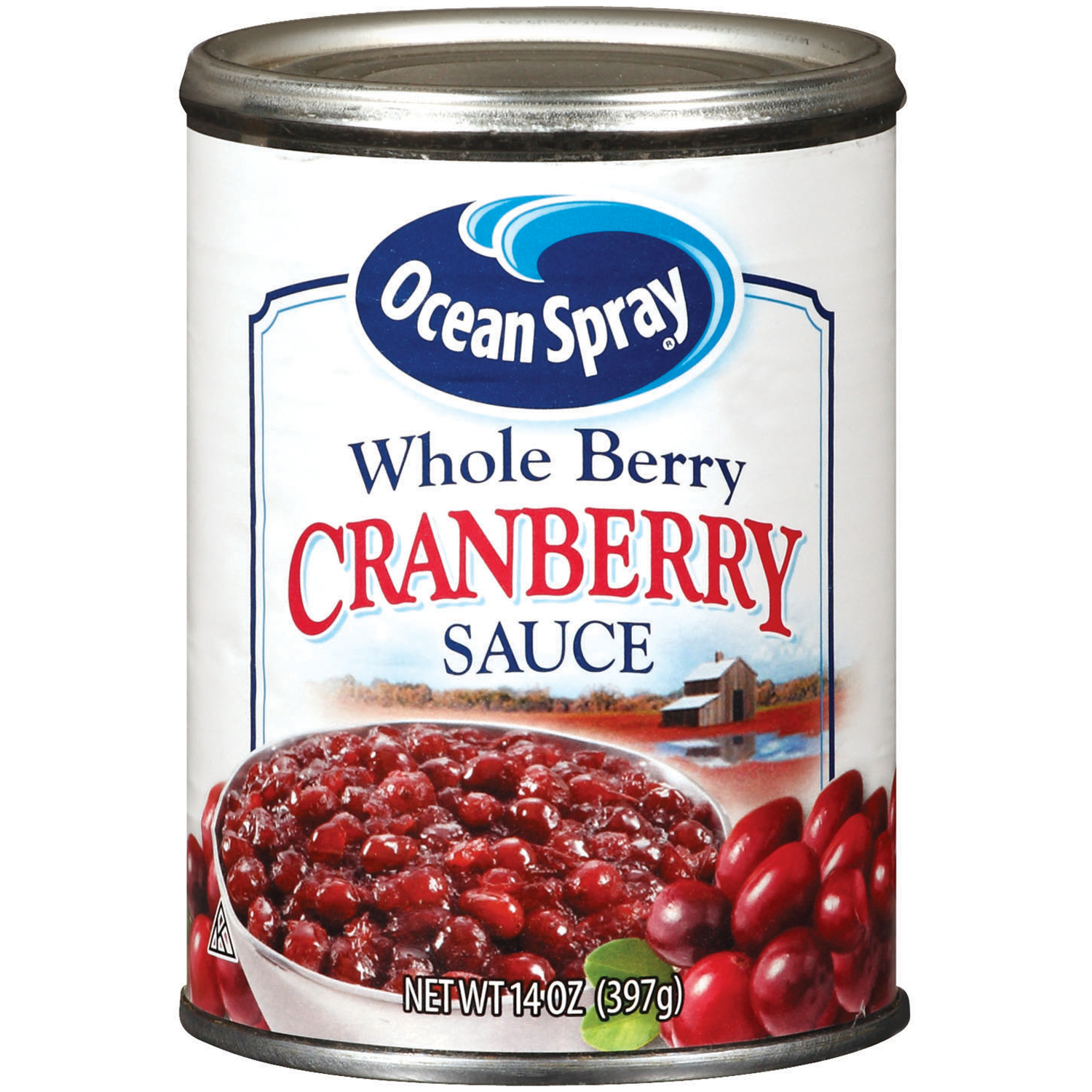 Ocean Spray Whole Berry Cranberry Sauce 14 Oz., PK24