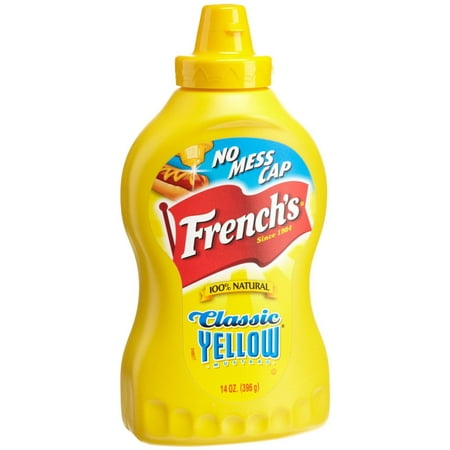 French's Classic Yellow Mustard 14 Oz. Bottle, PK16