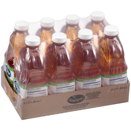 Ocean Spray 100% Apple Juice 60 Fl. Oz. Bottles, PK8