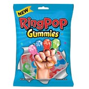 Ring Pop Gummies Rings Peg Bag, PK12