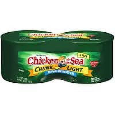 Chicken of the Sea Chunk Light Tuna in Water 20 Oz., PK6