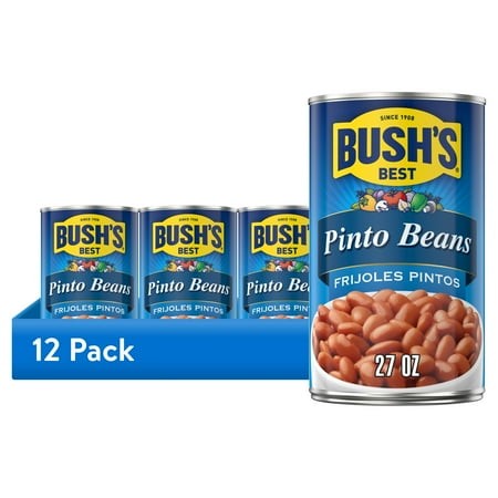 Bush's Best Pinto Beans 27 Oz., PK12