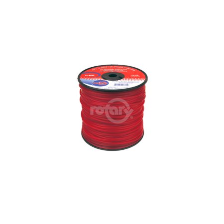 Rotary # 9332 Round Trimmer Line Red Commercial Grade # .155 Dia X 300   Loop 3 LBS