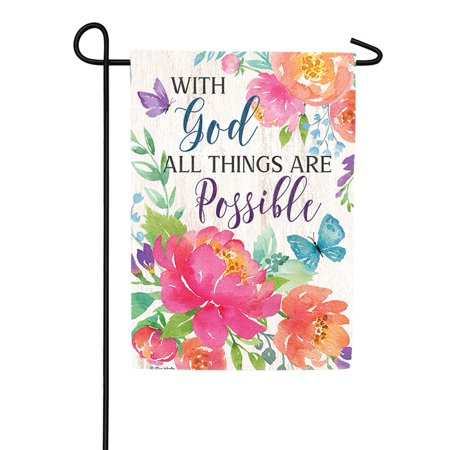 With God 4542 Decorative Flag