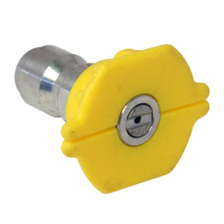 LASCO 60-1253 4.5mm Orifice Chiseling Spray Nozzle for Pressure Washer  15-Degree Spray