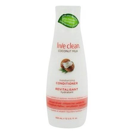Moisturizing Conditioner Coconut Milk - 12 Fl. Oz. by Live Clean (pack of 6)