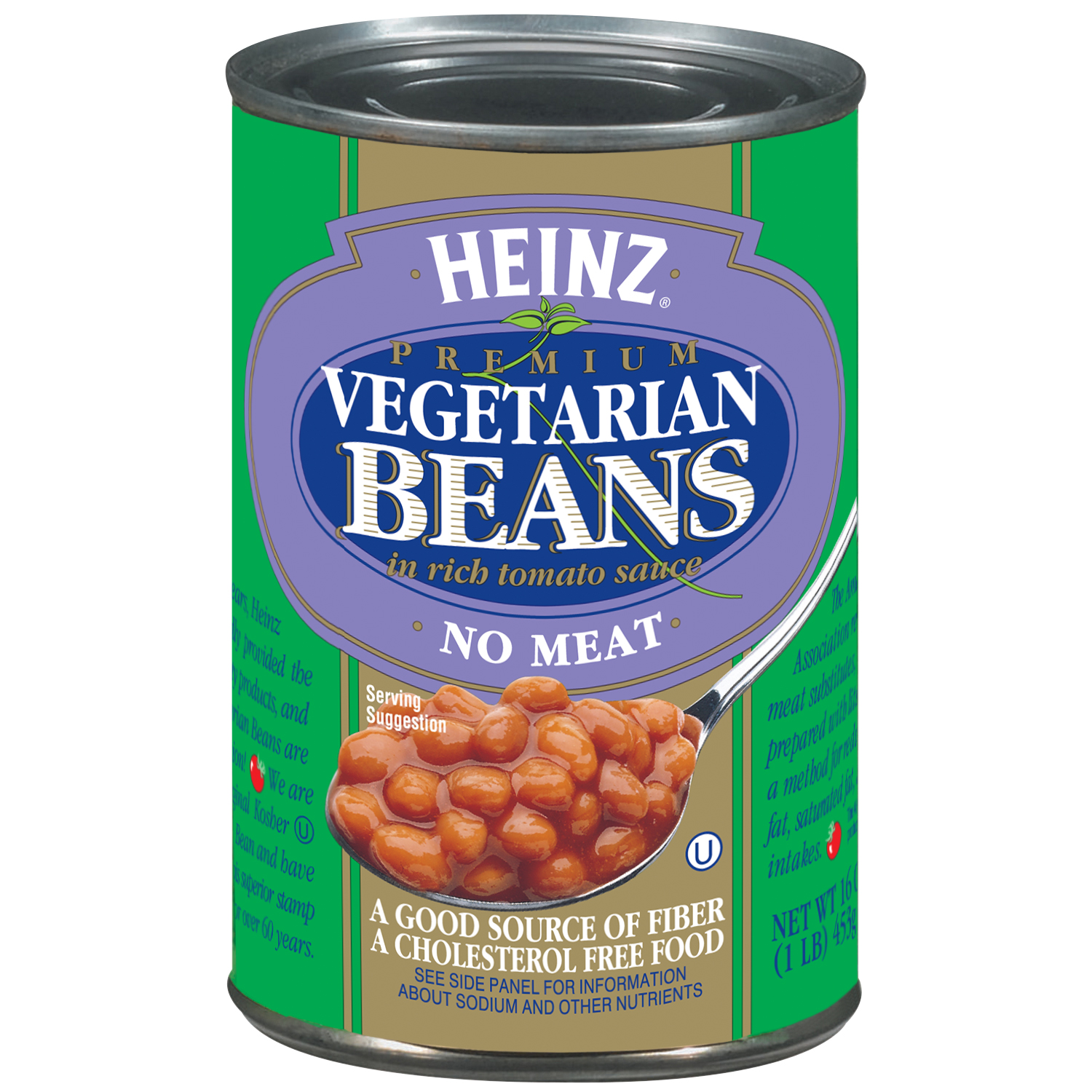 Heinz Premium Vegetarian Beans in Rich Tomato Sauce with No Meat  16 Oz Can