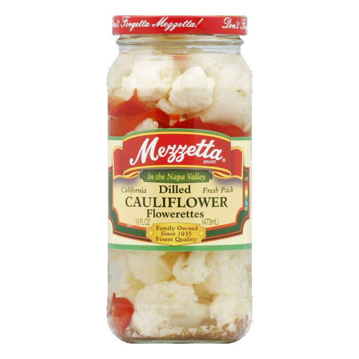 MEZZETTA CAULIFLOWER DILLED-16 OZ -Pack of 6