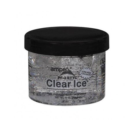 Ampro Pro Style Clear Ice Ultra Hold Protein Styling Gel 10 Oz.