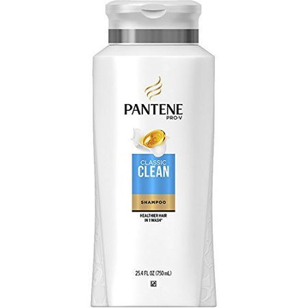 Pantene Pro-V Classic Clean Daily Shampoo 25.4 Fl Oz (Pack of 2)
