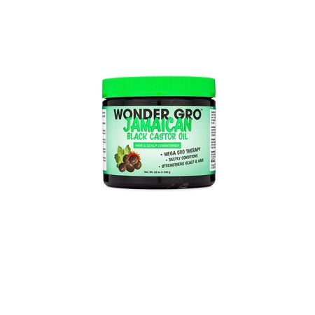 Wonder Gro Jamaican Black Castor Oil Styling Conditioner  12 Fl Oz (6-Pack) - Great for Strengthening - Mega Hair Growth Therapy