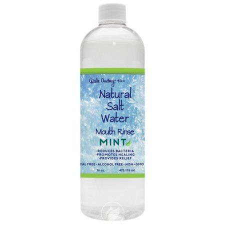 (2 Pack) DALE AUDREY NATURAL SALT WATER RINSE - MINT FLAVOR `16 Oz.