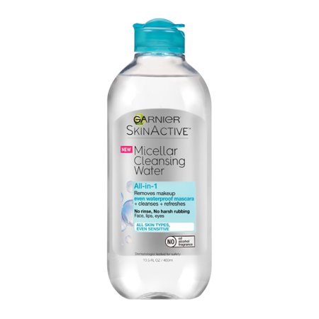 Garnier SkinActive Micellar All-in-1 Waterproof Cleansing Water  13.5 Fl Oz (3 Pack) (Bundle)