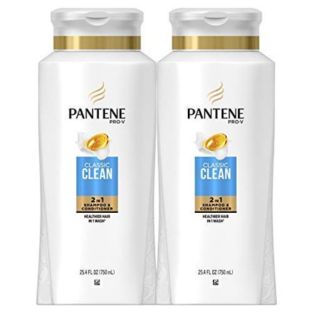 Shampoo and Conditioner 2 in 1  Pro-V Classic Clean  25.4 Fl Oz  Pack of 2