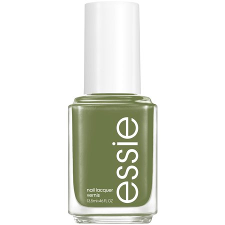 Essie Salon-Quality Nail Polish, Vegan, Win Me Over (muted Khaki-green), 0.46 Fl Oz