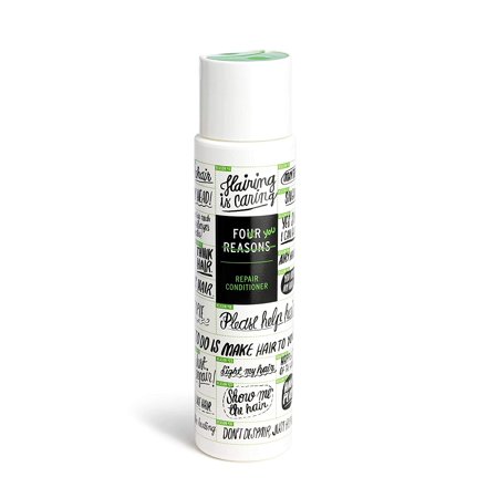 FOUR REASONS Ultra Moisture Hair Shampoo - Deep Moisturizing Shampoo with Proteins to Strengthen Dry & Damaged Hair - 100% Vegan Smoothing Shampoo & H