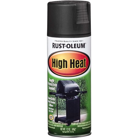7778830-6 PK Specialty High Heat 7778830 Bar-B-Que Spray Paint  12 Oz  Black  6-Pack  6 Pack  72 Fl Oz