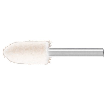 48575 Conical Felt Point  Shape SPK  9/16  Diameter X 1-1/4  Length  1/4  Shank Diameter X 1-5/8  Shank Length  31500 Max RPM (Pack of 10)