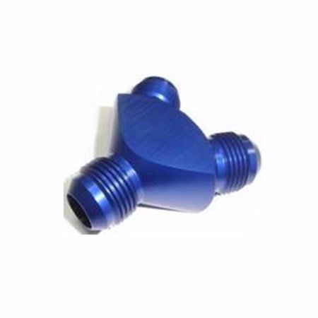 Performance Fittings Y Adapter an Fitting  -12 Single to -12 and -12 - 6222