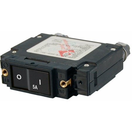 7540 Breaker, C, 1 Pole Flat-Rocker Dc 5A