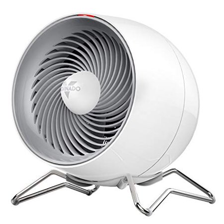 Vornado Pivot Heat Whole Room Heater  Quiet Portable Heater for Office  Bedroom or Dorm Room  2 Heat Settings with Adjustable Thermostat  Ice White